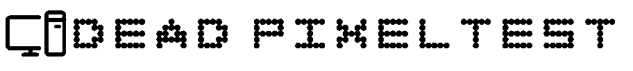 DEAD PIXEL TEST LOGO